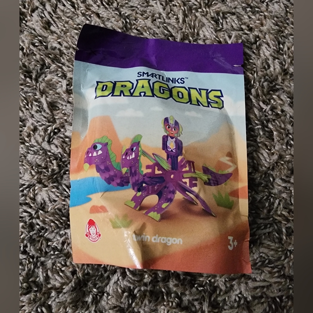 Wendy's Smartlink Dragons Twin Dragon NEW